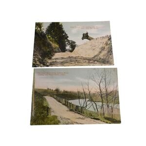 Postcards Vintage  Early 1900's Hanoverton Ohio Set of 2